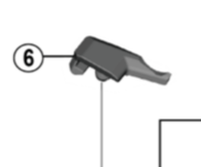 Shimano Spares FD-M9070 Rubber pad B