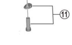 Shimano Spares RD-M8000 End adjust bolt and plate; M4 x 17.4 mm