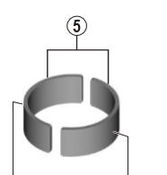 Shimano Spares FD-R3000 clamp band adapter for 28.6 mm
