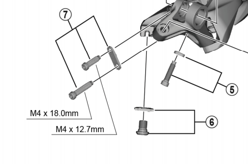 Load image into Gallery viewer, Shimano Spares RD-R9100 cable fixing bolt and plate
