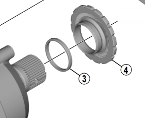 Shimano Spares DU-E8000 spacer spindle