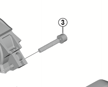 Shimano Spares SC-E8000 Case Fixing Bolt