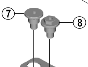 Shimano Spares BM-E8010 M5 bolt lower case F