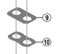 Shimano Spares BM-E8010 spacer lower case