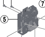 Shimano Spares BM-E8020 ratchet assembly