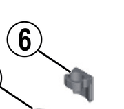 Shimano Spares BM-E8020 rubber M8 fixing