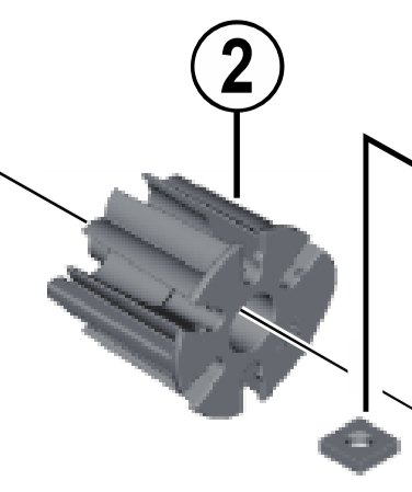 Shimano Spares SM-BTC1 Junction spacer