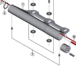 Shimano SM-BTC1 Mounting bolt, 2 piece
