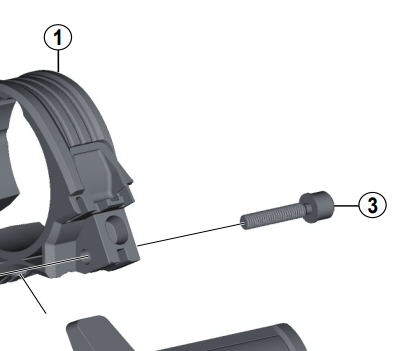 Shimano SC-M9050 Case fixing bolt