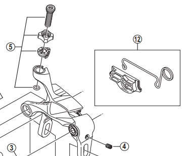 Shimano Spares BR-9010 assembly jig