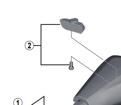 Shimano Spares BL-4700 right hand adjusting block and screw