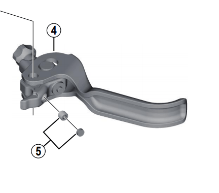 Shimano Spares BL-M8000 left hand lever member unit