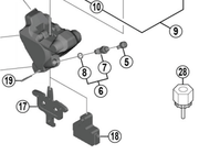 Shimano Spares BR-RS505 bleeding spacer