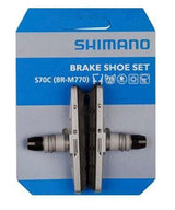 Shimano Spares S70C BR-T670 cartridge type threaded brake shoe; alloy rim; pair