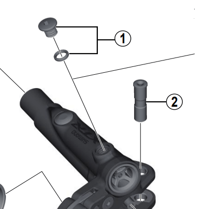 Load image into Gallery viewer, Shimano Spares BL-M9000 lever axle
