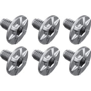Shimano Spares PD-R9100 cleat fixing bolt; M5 x 8 mm; pack of 6