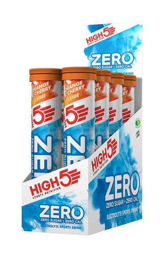 High5 High5 ZERO Hydration Tabs (20 x 8, Cherry & Orange)