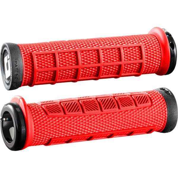 Load image into Gallery viewer, ODI Elite Pro MTB Lock On Grips 130mm - Red
