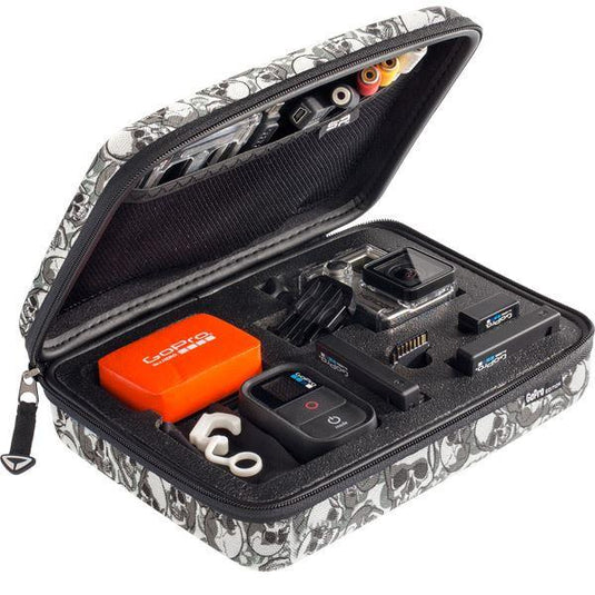 SP Gadgets POV Storage Case for Action camera cameras and accessories - skull