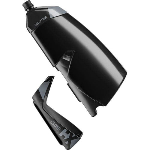 Elite Crono CX aero bottle kit includes fiberglass cage and 500 ml aero bottle