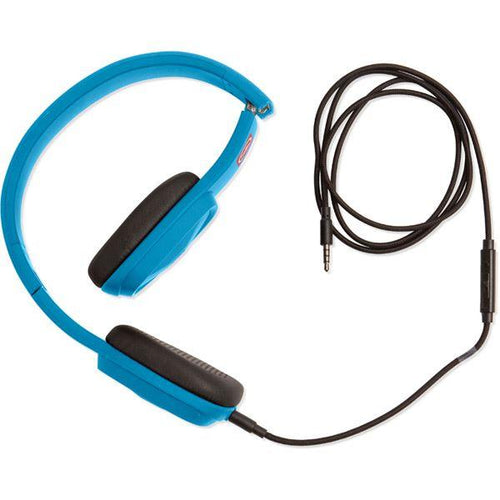 Outdoor Tech Bajas - Wired Headphones - Electric Blue