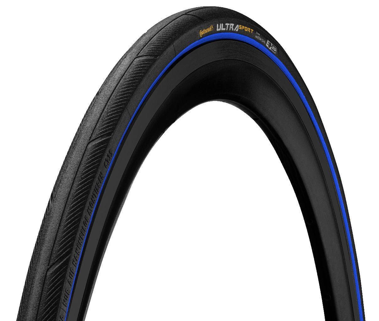 Continental 28" | 700 x 23C 23-622 Ultra Sport III black/blue foldable skin Performance