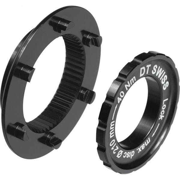 DT Swiss Centre-Lock to 6-bolt fitting adapter for MTB and 15 mm Axles