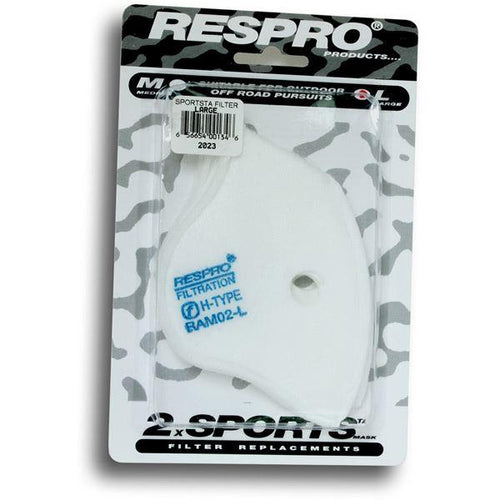 Respro Sportsta Filter Large - Pack of 2