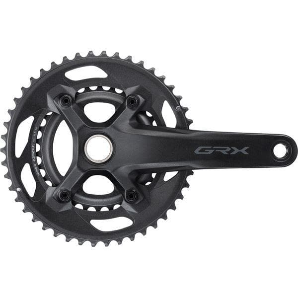 Load image into Gallery viewer, Shimano GRX FC-RX600 GRX chainset 46 / 30T, double, 10-speed, 2 piece design - Black
