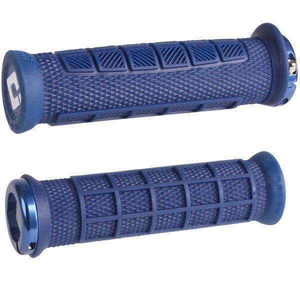 Load image into Gallery viewer, ODI Elite Pro MTB Lock On Grips 130mm - Navy Blue
