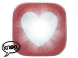 Knog "BLINDER 1" Front USB Rechargeable 1 LED Light in Red 'HEART' - 11300