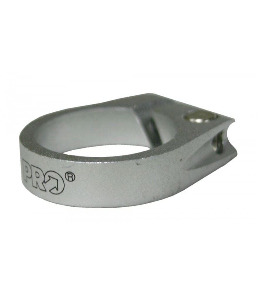 PRO BOLTED Seatpost Clamp SILVER 31.8mm