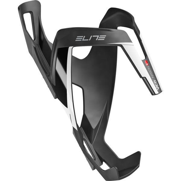 Elite Vico carbon bottle cage matt black / white