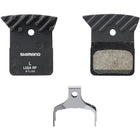 Shimano Dura Ace L05A-RF Alloy Backed Disc Brake Pads with Spring & Cooling Fins - Resin