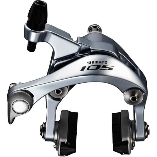 Shimano BR-5800 105 brake callipers, 49 mm drop, silver, front
