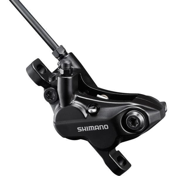 Shimano Deore BR-MT520 4 pot calliper; post mount; front or rear; black