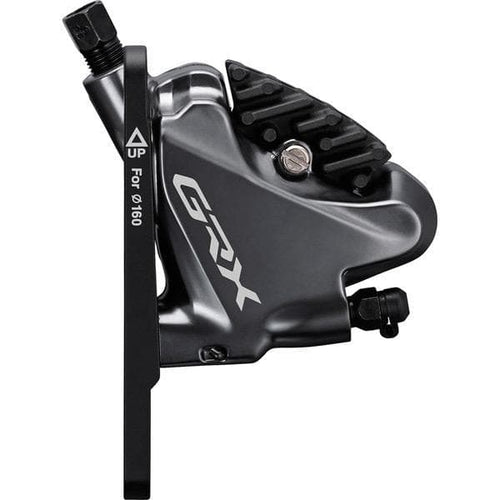 Shimano GRX BR-RX810 GBR-RX calliper; flat mount; with adapter for 140/160 mm; front