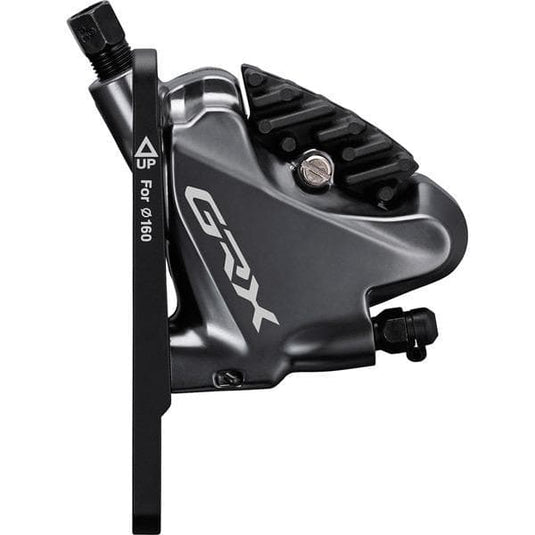Shimano GRX BR-RX810 GBR-RX calliper; flat mount; with adapter for 140/160 mm; front