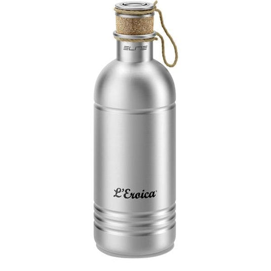 Elite Eroica aluminium bottle with cork stopper 600 ml