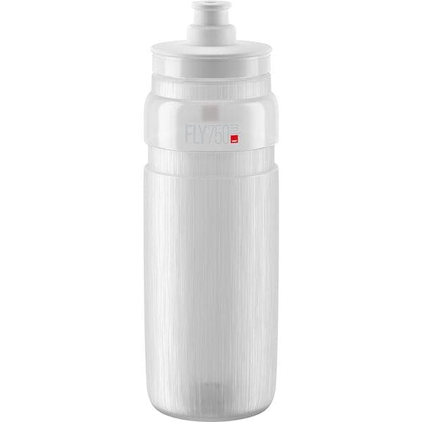 Elite Fly Tex Lightweight Cycling Sports Bottle - Clear - 750ml