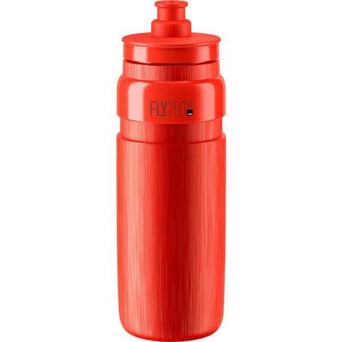 Elite Fly Tex Lightweight Cycling Sports Bottle - Red - 750ml