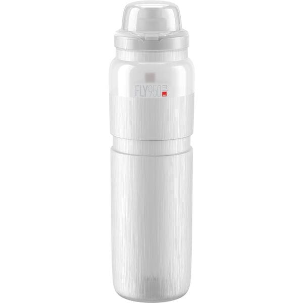Elite Fly Tex MTB Lightweight Cycling Sports Bottle - Clear - 950ml