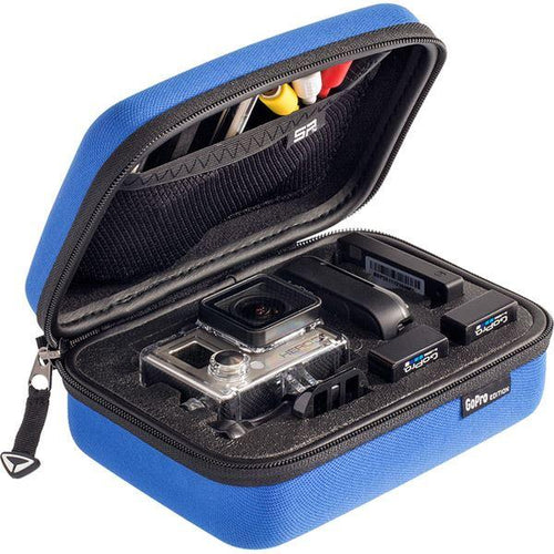 SP Gadgets POV Storage Case Small for Action camera cameras and accessories - blue