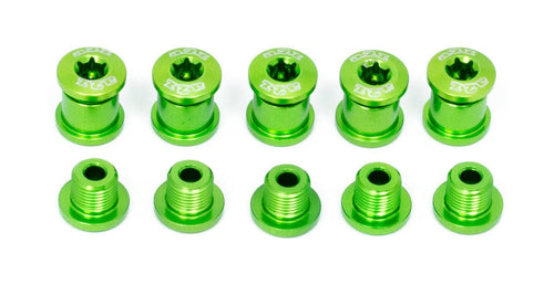 A2Z Chainring Bolts 5 arm (Green)