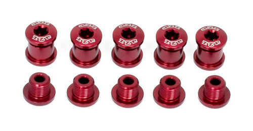 A2Z Chainring Bolts 5 arm (Red)