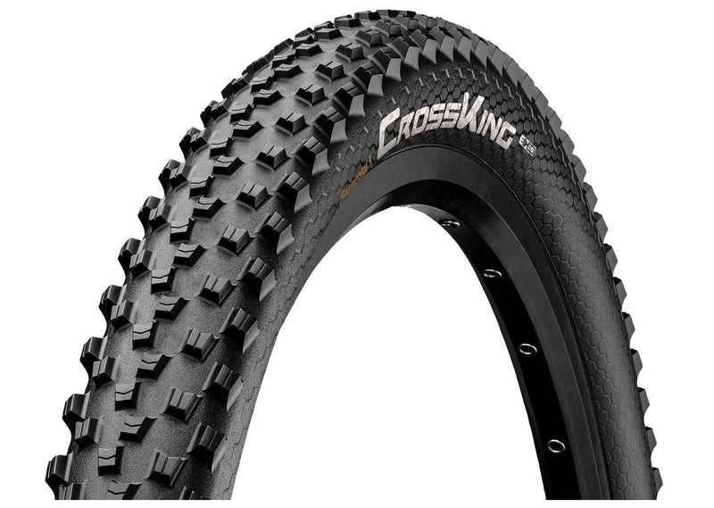 Load image into Gallery viewer, Continental 27.5&quot; | 27.5 x 2.20 55-584 Cross King black/black wire skin Tyre
