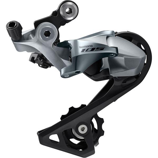 Load image into Gallery viewer, Shimano 105 RD-R7000 105 11-speed rear derailleur; SS; for low gear 25-30T; silver
