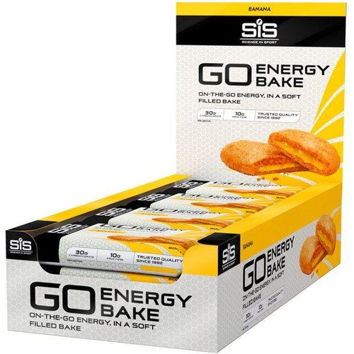 Science In Sport GO Energy Bake - box of 12 bars - banana