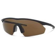 Madison D'Arcs Glasses 3-lens pack - matt black frame / dark; amber and clear lenses
