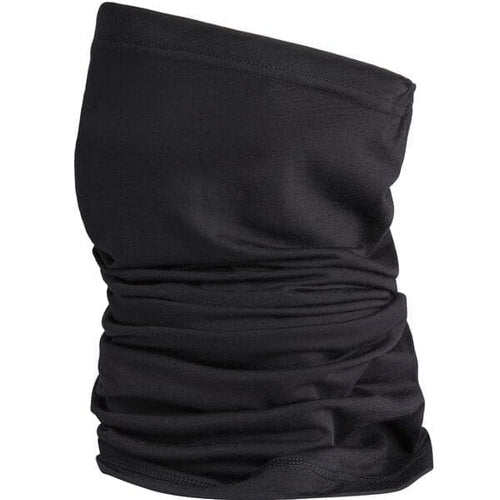 Madison Isoler Merino Neck Warmer - black - one size